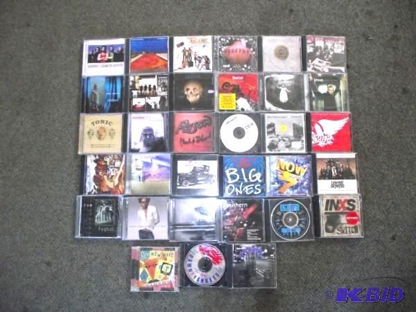 lot 124 image: (33) Assortment of CDs   Includes artist lik...