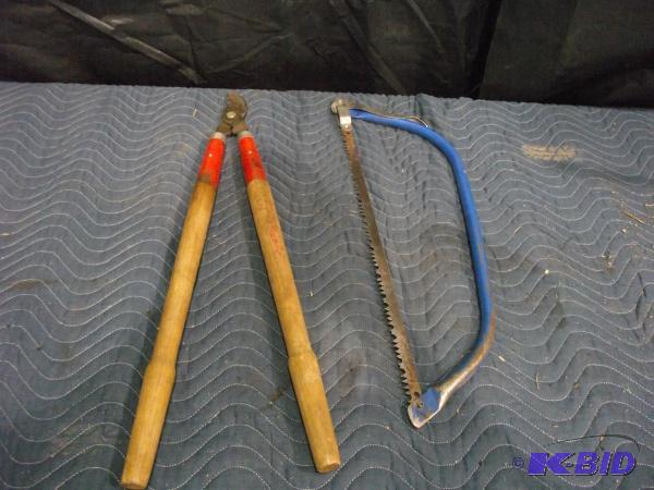 lot 23 image: (1) Tree Saw and (1) Pruner...