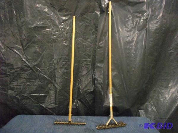 lot 41 image: (2) 15" Landscape Rakes  ...