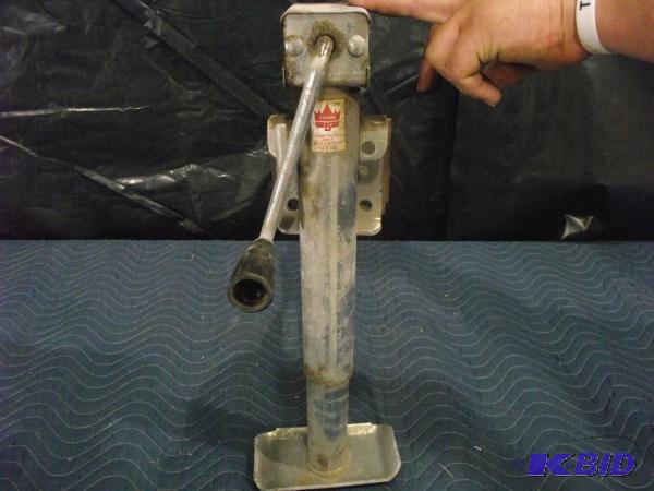 lot 49 image: Crown Trailer Jack   5000 lb Max lift capacit...