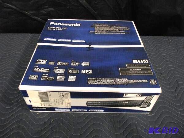 lot 58 image: Panasonic DVDCD Player   Model # DVD-F87  Ap...