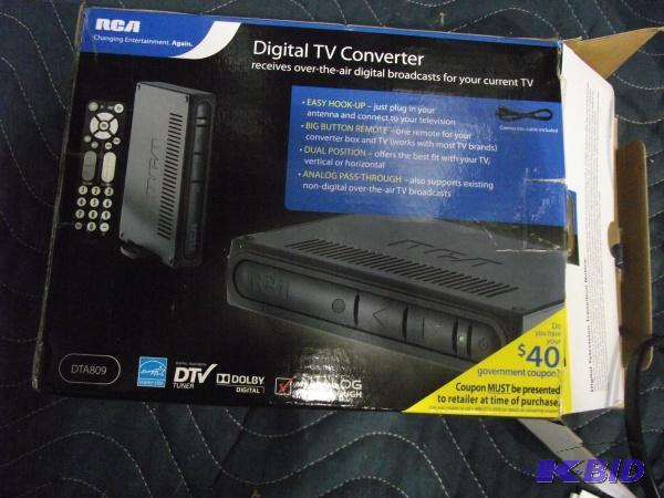 lot 67 image: Digital TV Converter Box...
