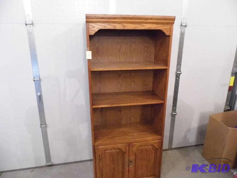 Wooden Shelf with Doors