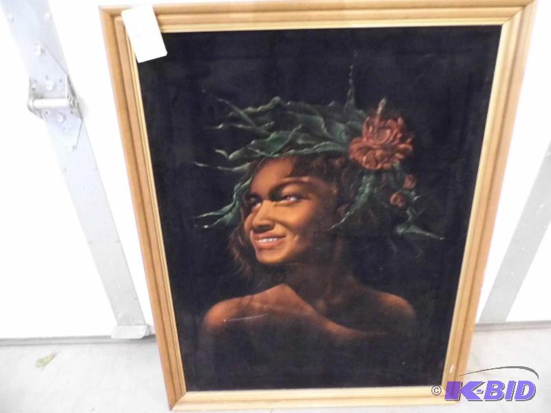 Don Marco - Black Velvet Painting
