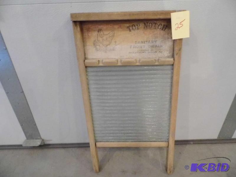 Top Notch Glass Washboard