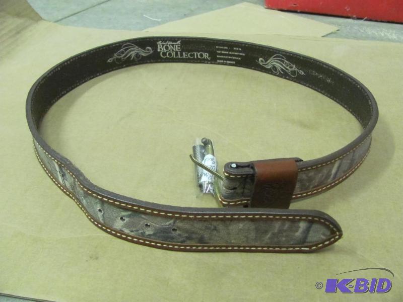 NEW &quotBONE COLLECTOR&quot Camo Leather B...