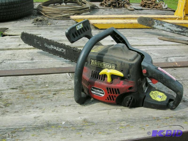 lot 20 image: Homelite Timberman chainsaw