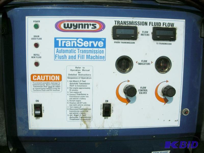 Wynn's TranServe Automotive Automatic Transmission Flush & Fill Machine