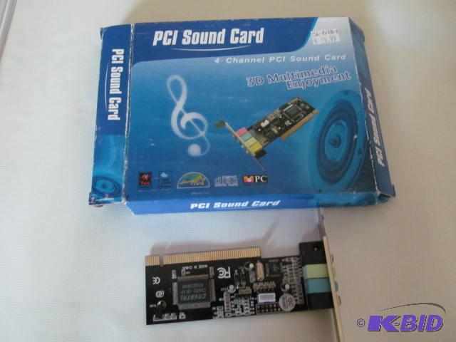 Brand New in Box PCI Sound Card 3D Multimedia...