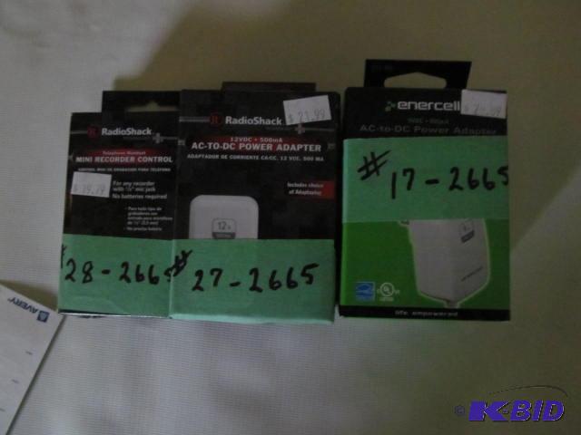 3 Brand New in Box Mini Recorder Control, 2 A...