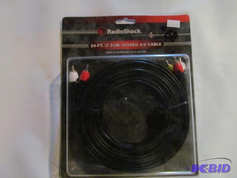 Brand New in Box RadioShack 24-ft Stereo AV...