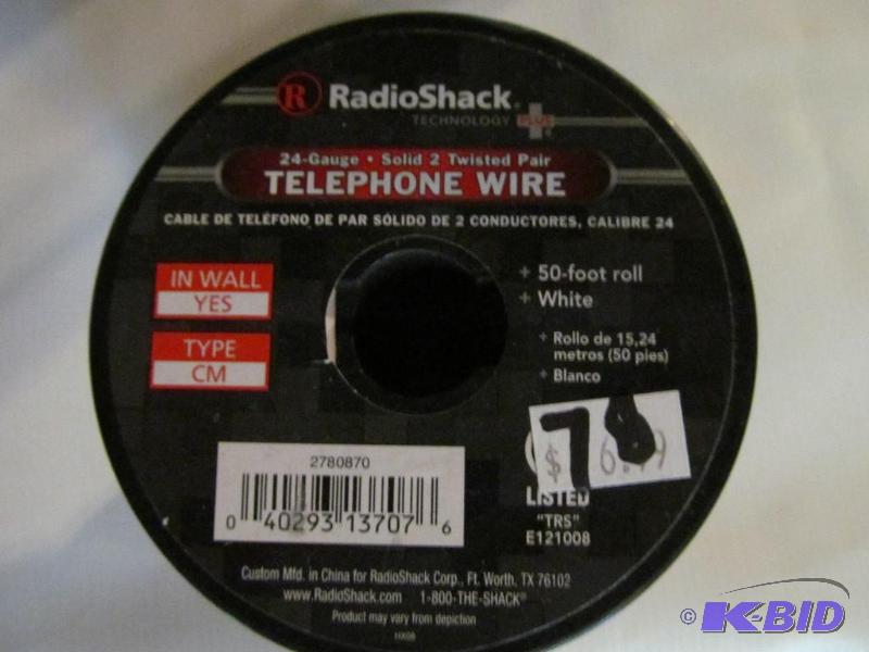 Brand New in Box RadioShack Telephone Wire, ...