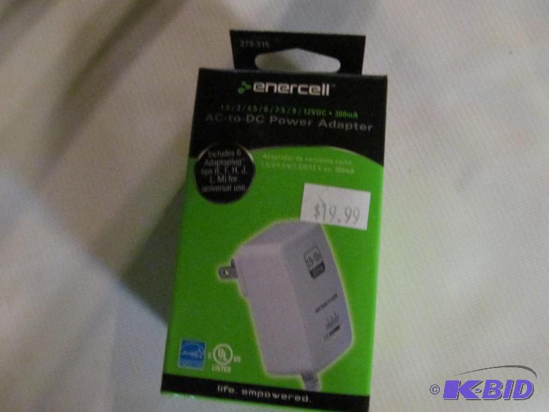 Brand New in Box enercell AC to DC power ada...