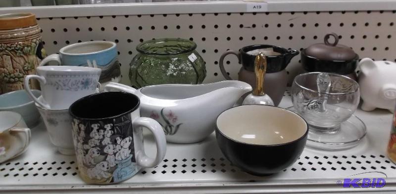 lot 108 image: Lot Of Cups And Glassware...