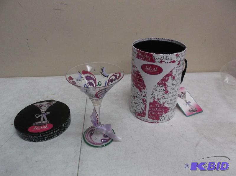 lot 110 image: Delish&nbspDecorative Glass...