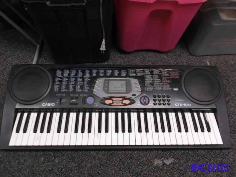 lot 123 image: Casio&nbspCTK-541 Keyboard, Never Tested, So...