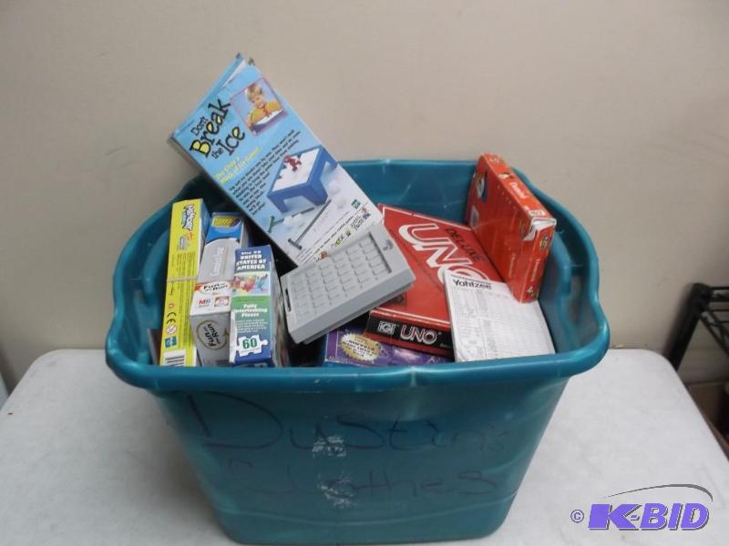 lot 130 image: Lot Of Games And Toys, Beanie Babies...