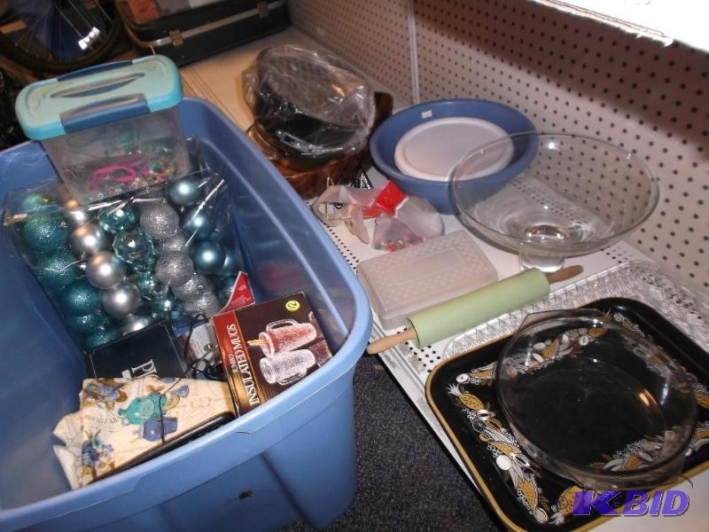 lot 135 image: Tub Filled With Items...