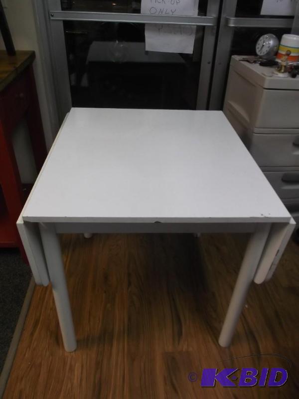 lot 20 image: Kitchen Table With Folding Extensions, Some M...
