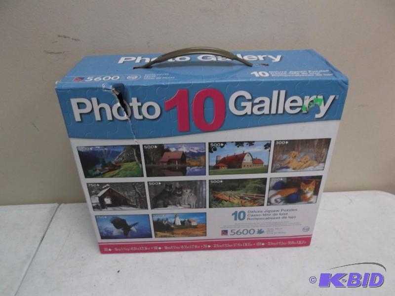 lot 65 image: New Puzzle Lot In Sealed Box - 10 Puzzles...