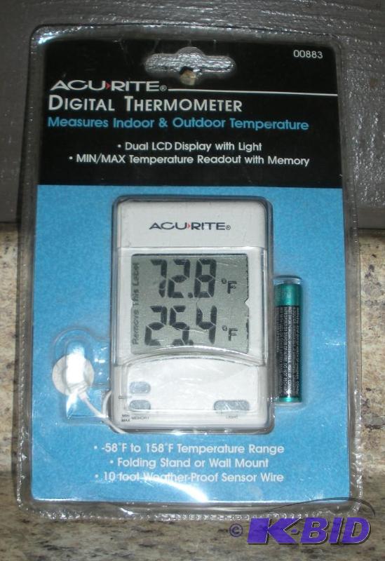 lot 013 image: Accu Rite Digital Thermometer