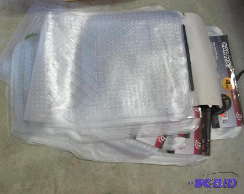 lot 148 image: big lot of 4 piece car mat sets...