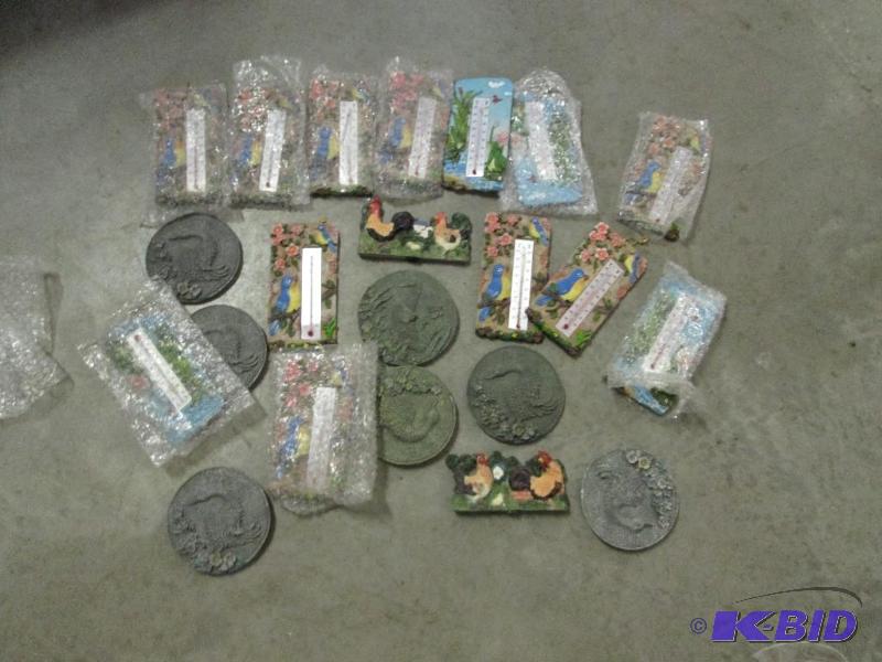 lot 152 image: small lot of ganden stones and thermometers...