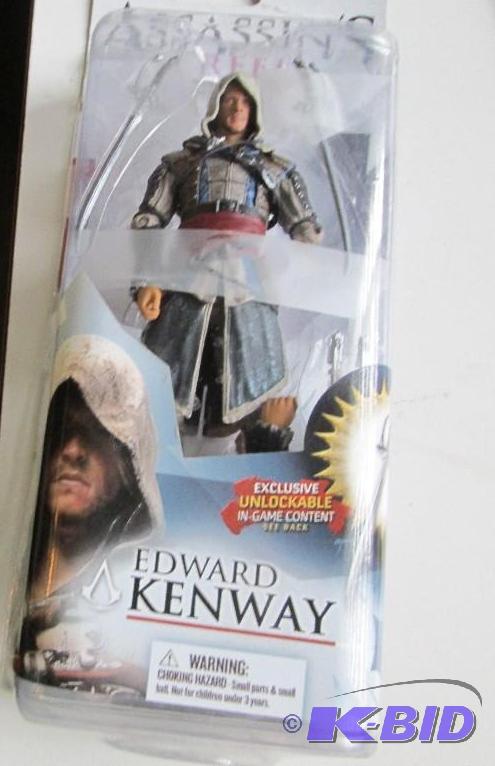 lot 182 image: Assassins creed Edward Kenway figure...