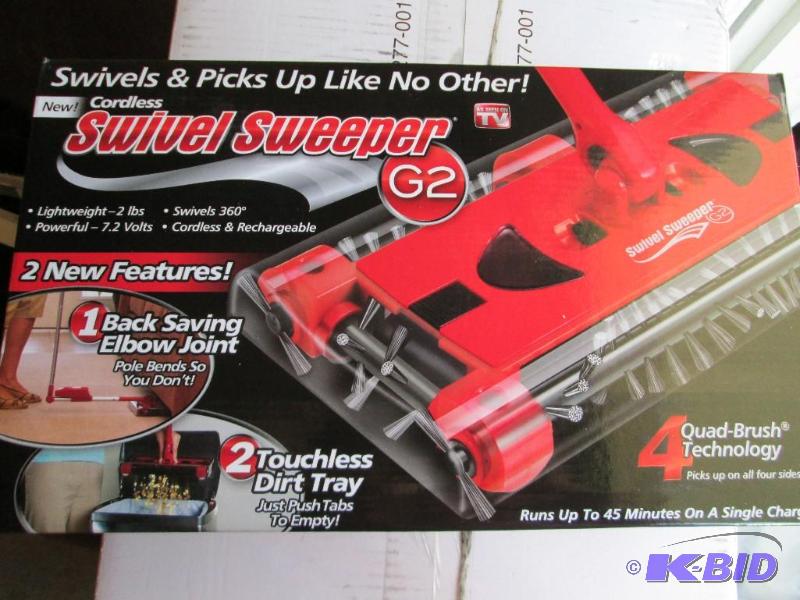 lot 204 image: Swivel sweeper G2 - looks good but has been u...