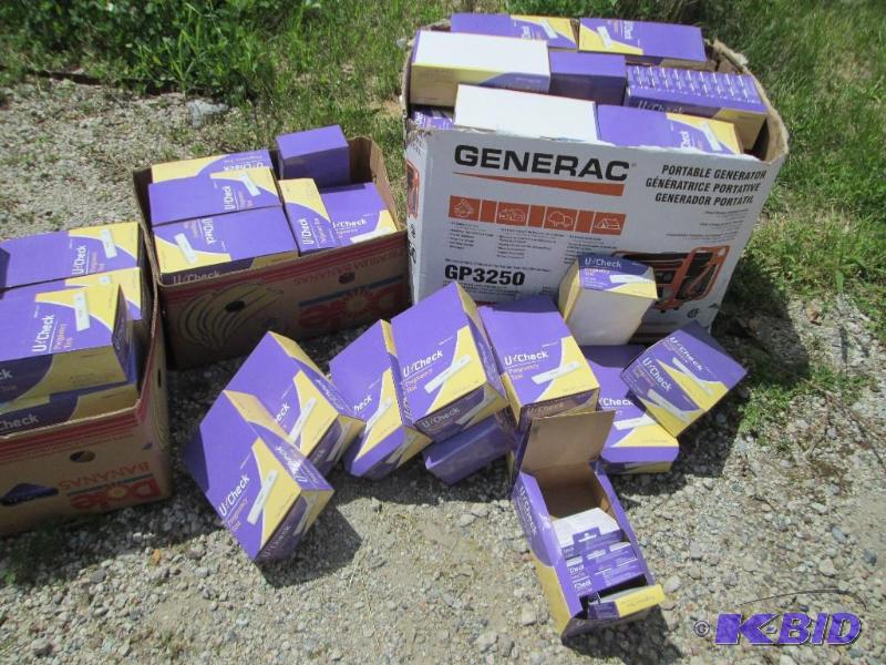 lot 4 image: huge lot of u check pregnancy tests displays ...