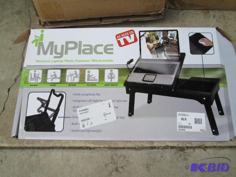 lot 55 image: MyPlace personal laptop  other work desk...
