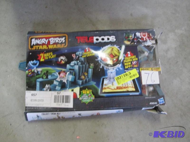 lot 76 image: Angry birds star wars Telepods star destroyer...