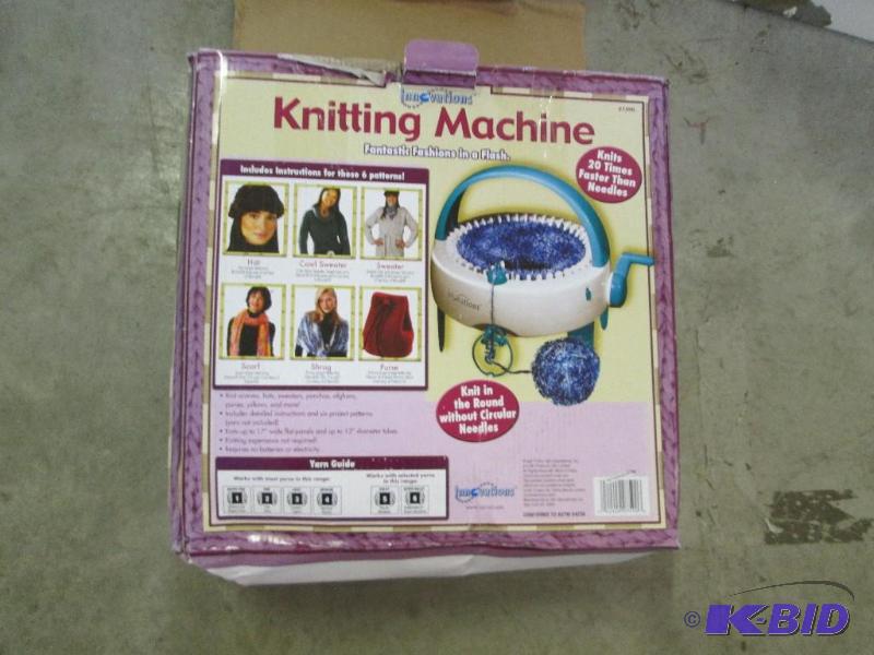 lot 81 image: Innovations knitting machine fantastic fashio...