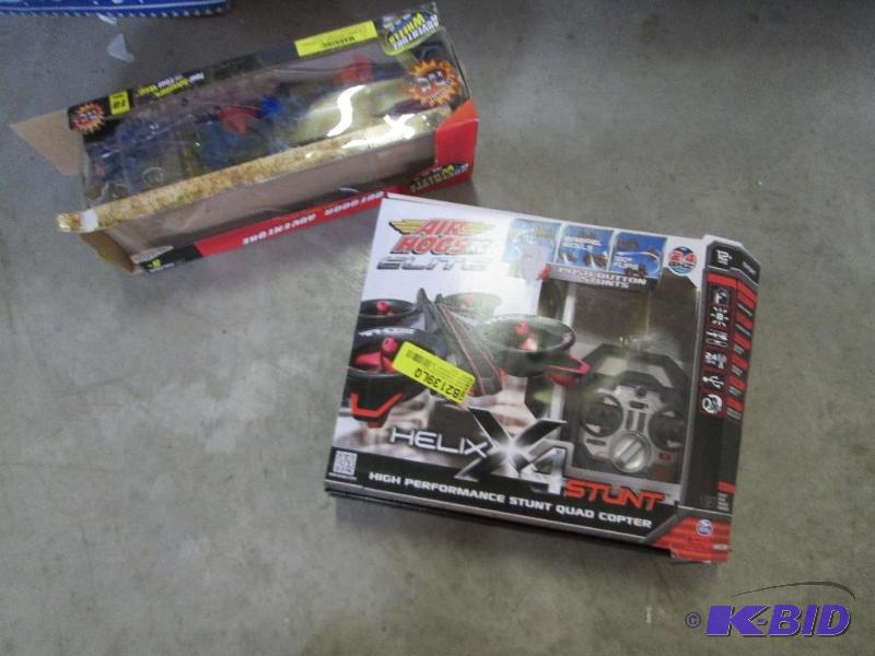 lot 86 image: Air Hogs elite with a adventure wheels radio ...