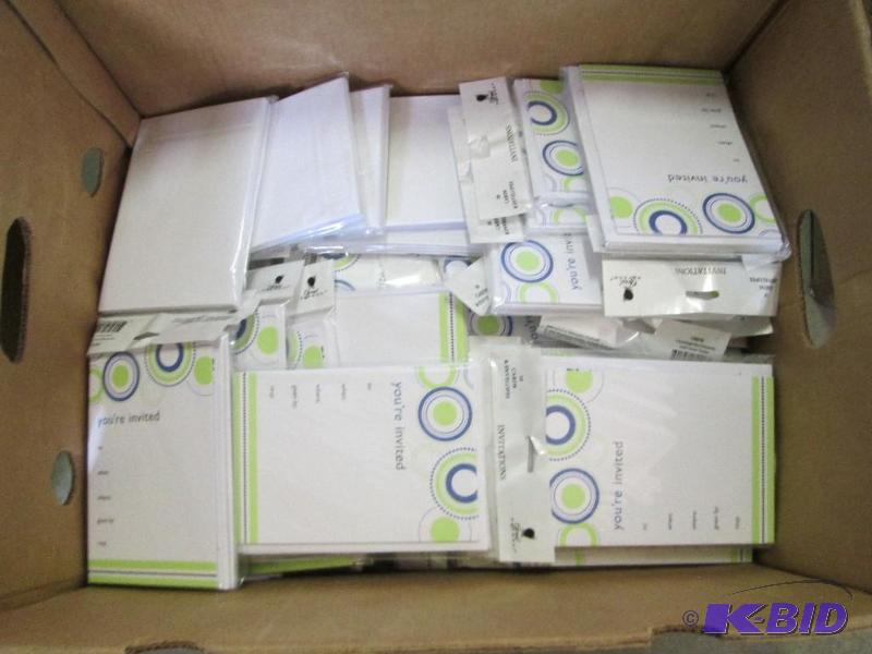 lot 87 image: huge lot of invitations 10 cards and envelope...