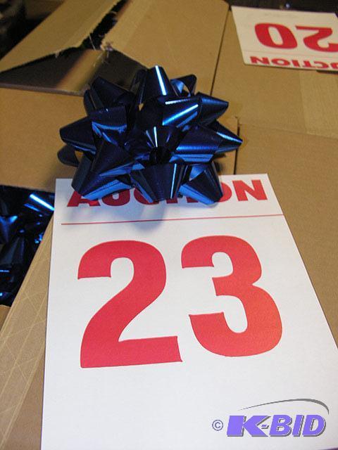 Dark Blue Bows