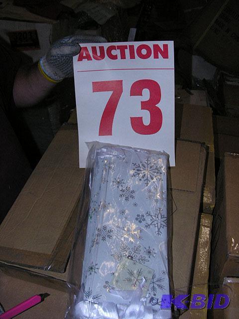White Christmas gift bags