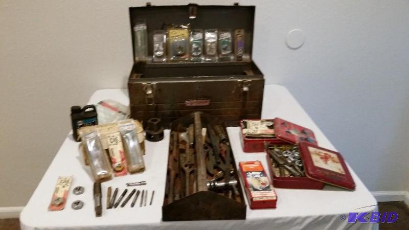 Complete Tap and Die Set in Toolsbox