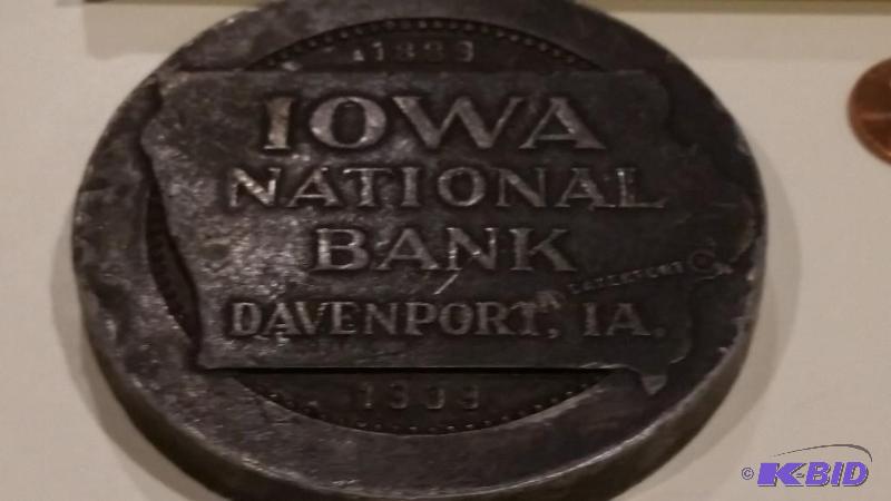 Capital Stock Iowa National Bank Token