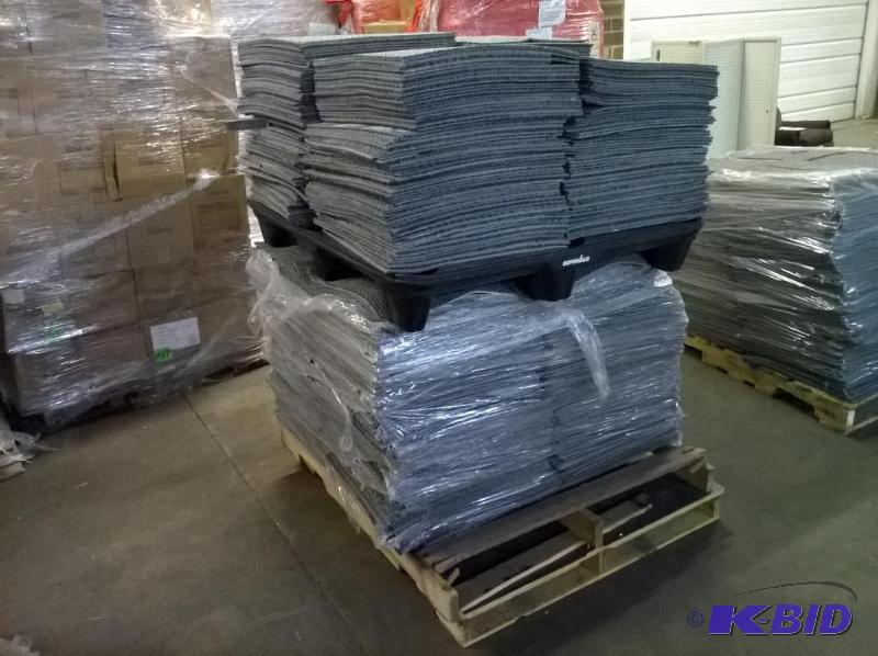 lot 30 image: Pallet Lot of Industrial Carpet Tile, pallet ...