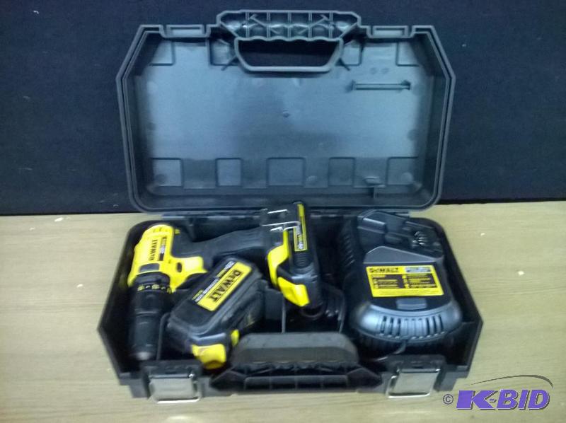 lot 34 image: DeWalt DCD780 12in Cordless Drill, includes ...