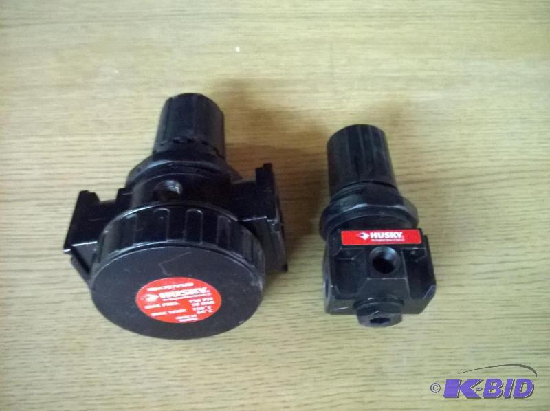 lot 36 image: Husky Air Pressure Regulators, lot of 2...