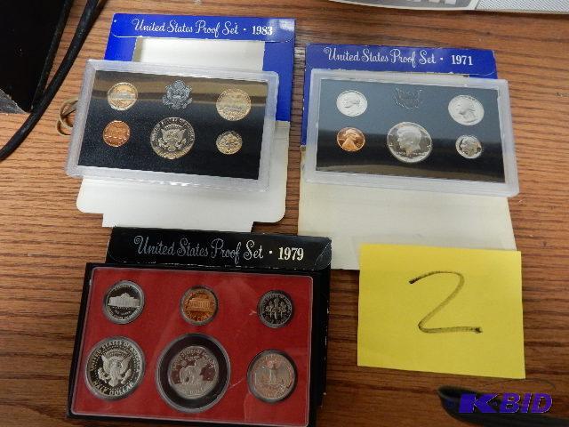 US PROOF SETS