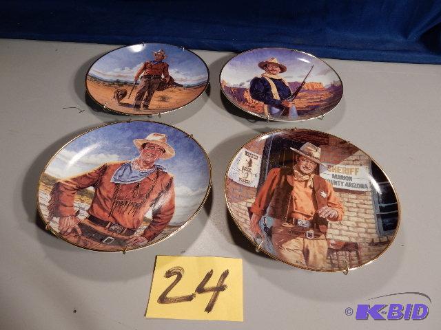 John Wayne Collector plates