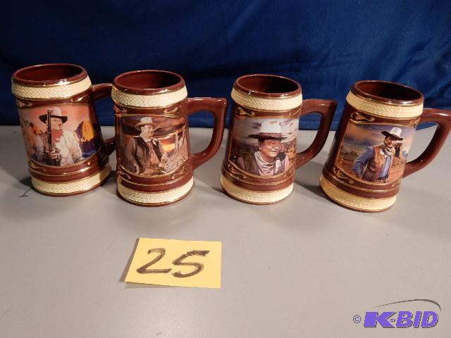 John Wayne Mugs and Video