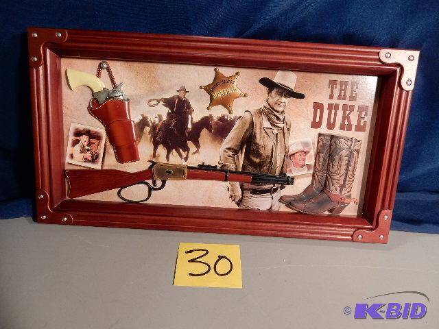John Wayne Display case
