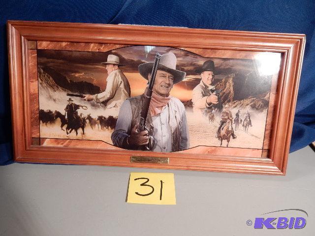 John Wayne Display case