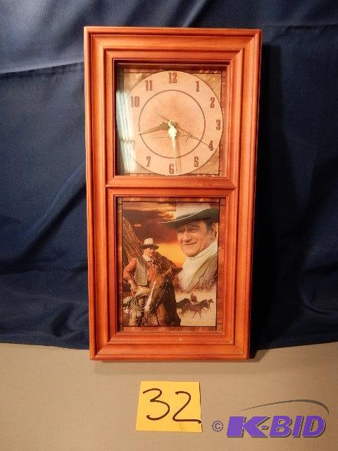 John Wayne Clock