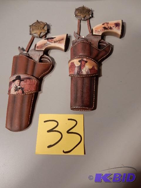John Wayne Six Shooter hangings