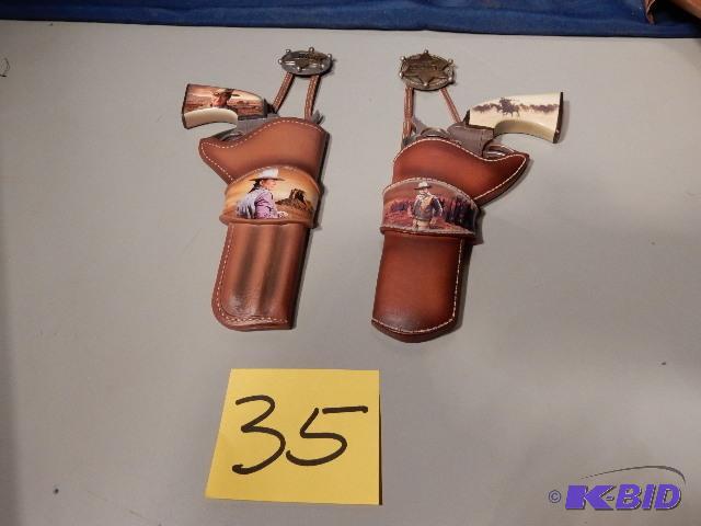 John Wayne Six Shooter hangings